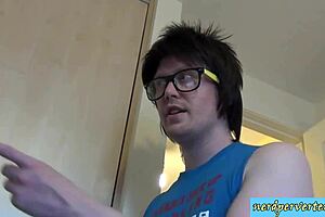 Nerd Fucks Brunette Secretary