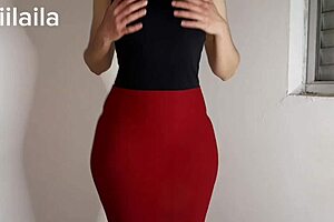 Morning homemade video with the brazilian girlfriend and they're her natural tits!