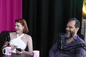 I have this strange fetish for spanking asses, but ballbusting is complicated for me. Reh Queen Sheer Red makes it exciting.