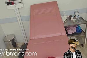 feeling torn with vrb trans redhead for one last big cock ride