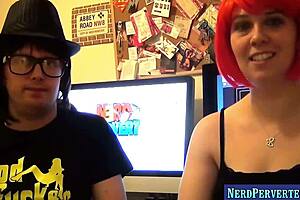 Big boobs nerdy pornstars