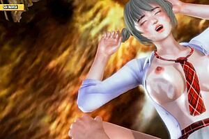 Hentai 3D: Fucking Hot Chick After School In Doggy And Cowgirl