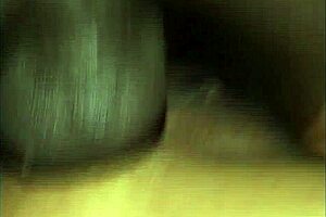 Ebony slut with short hair gives blowjob in hardcore pickup scene