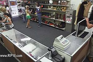 I watched these real amateur girls getting banged by a horny guy and it was so erotic. They moaned loudly in the group scene.