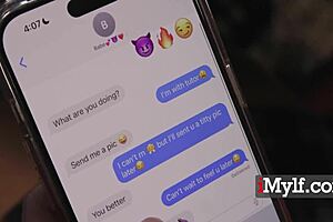 Busty tutor helps frustrated teen student with lessons