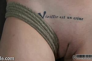 Ferocious Whipping Session For Angel In BDSM Scene