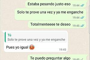 Chatting with sexy latina girlfriend after webcam fucking