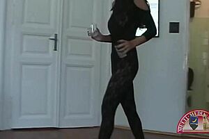 I WATCHED my tattooed german neighbor UNDRESSING