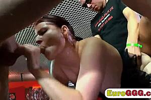 i'm bent over in doggystyle, milf babe getting kinky pissing from guys, sucking shaved cock.