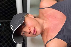 Blonde Cassiana Gets Massaged In Lingerie