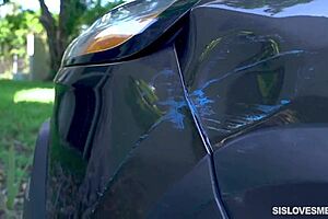 Crazy Fingers Explore Kitty Carrera’s Tight Shaved Pussy