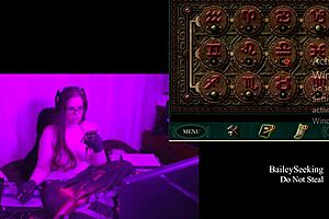 FAT BIG TITS BRUNETTE PLAYS THROUGH BLACKMOOR MANOR PART 8