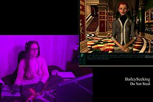 FAT BIG TITS BRUNETTE PLAYS THROUGH BLACKMOOR MANOR PART 8