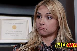 i'm the sweet blonde babe having naughty fun with my lesbian psychiatrist