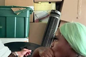 Neighbor Helps with Move, Receives Thanks. Gay facial deepthroat action.