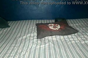 i'm fucking this little asian slut's ass with my big cock while she hides and masturbates.