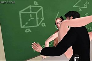 Dreyse, the maverick student of fiery red hair, truly wants the attention of her teacher