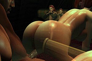 Spying on big boobed and BBC in Secondlife