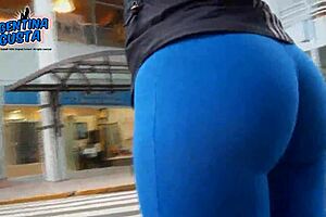 Huge cameltoes and tits on hot latin beauties!