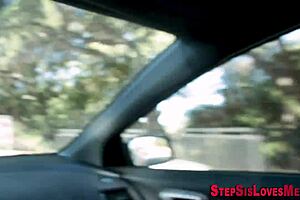 Skinny Latina Stepsister Teen 18+ Sucks Hard Shlong in Secret