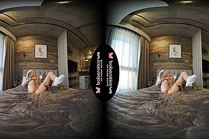 solo blonde mika naughty in vr 😏