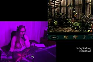 FAT BIG TITS BRUNETTE PLAYS THROUGH BLACKMOOR MANOR PART 8