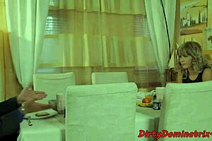 Solo Mistress Dildoing and Fingering Herself