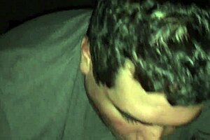 First time gay blowjob with big cock and experienced partner