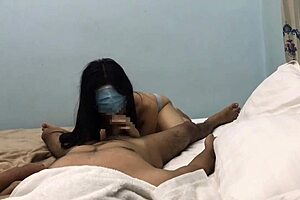 Myanmar couple tries out oral sex and the missionary pose