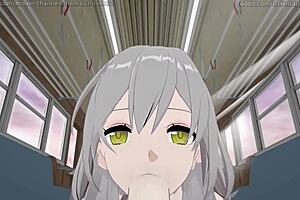 Honkai Star Rail March 7 Guides Stelle in Doggy, Missionary, and Cowgirl Riding