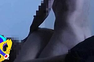 Bold Doggystyle with Aunty Bent Over