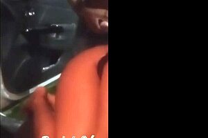 Big cock makes it in for a couple who need help on the side of the road