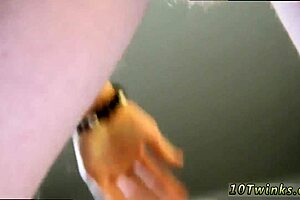 youngest twink shaggy in gay bathroom sex 😍