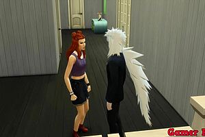 Shippuden Ep 8: Perverted Sage Seduces Party Guest for Raw Anal