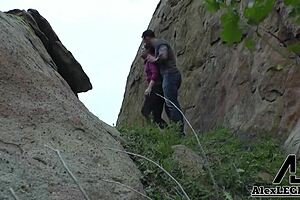 Sexy Penny Pax leads a wild threesome with big assets on display