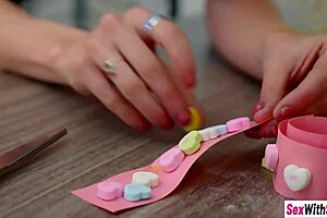 two teen stepsisters kyler quinn and lulu chu sucking huge cock!