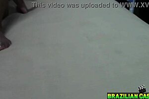 Passionate Brazilian Couple's Intimate Casting Fuck