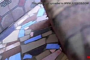 I enjoy bathing outdoors to fuck my stepfather passionately