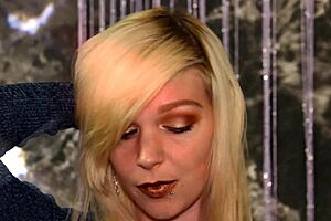 Sexy gamer girl roxy teases in slow motion with her ass and shoes