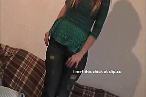 amateur brunette babe gets tight anal fucking and big orgasm