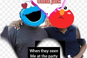 unclejack sings sesame street remix without voice effect