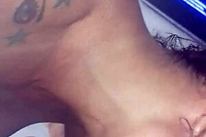 Twink with non tattooed skin type performs oral sex on male friend’s dick