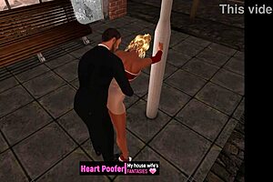 In this cartoon, a character gets easy cum for 50 bucks and then it's gone