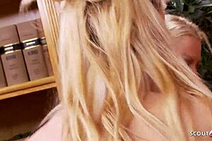 Sexy Wife Surprised Old Husband with Milf Bitch for FFM Threesome