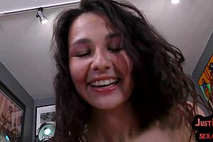 Covan version of 21 year old girlfriend performing oral sex and cowgirl position