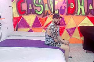 after years married, she releases her ass for the first time with muscular stud