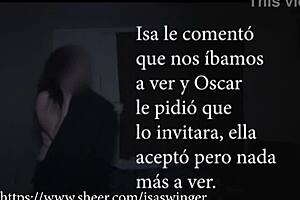 Isa Swinger, an old housewife, flashes and meets friends in a cuckold group encounter