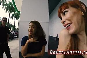 Foot slave fucks sexy youthful 18+ girls alexa nova and kendall woods in extreme bondage domination.