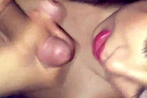 hey, girlfriend sucking dick deepthroat with boyfriend watching, amateurs join in