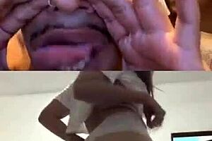 instagram unleashed an insane topless live from pkdelas, part 2, where she goes wild